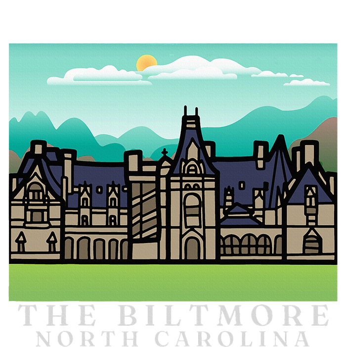 Biltmore Estate Asheville North Carolina In Color Canvas