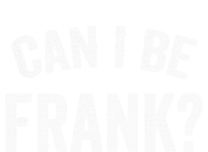 Can I Be Frank Vintage Funny Sarcasm Striped Beanie with Solid Band