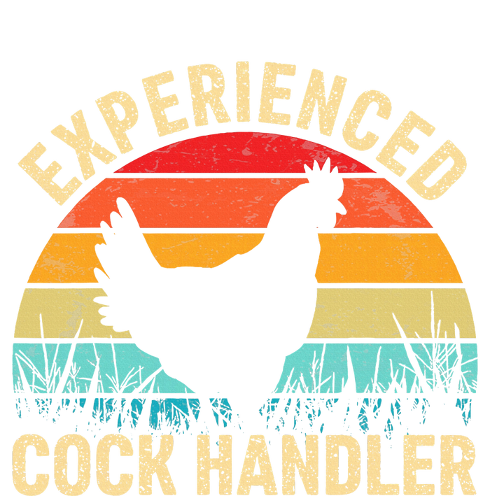 Experienced Cock Handler Funny Chicken Farmer Pun Yupoong Adult 5-Panel Trucker Hat