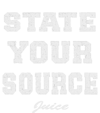 State Your Source Juice Retro Design Premium Hoodie