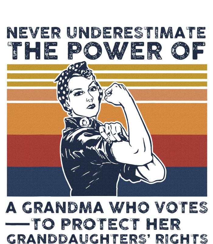 Powerful Voting Grandma Design T-Shirt