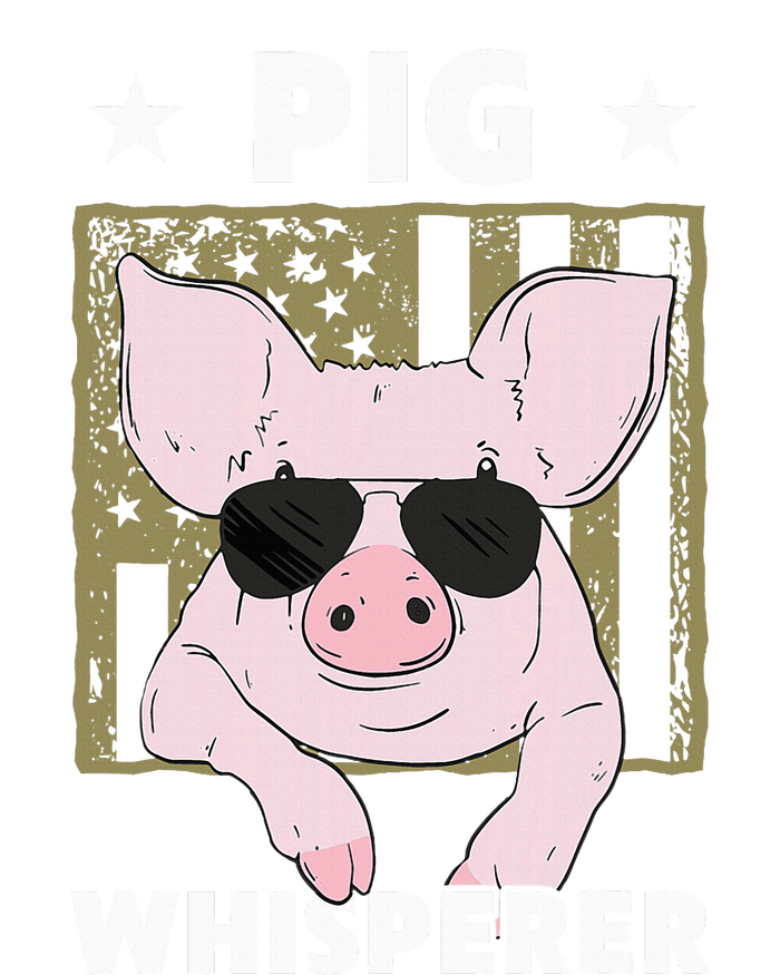 Pig Whisperer Funny Pig Design Hog Farmer T-Shirt