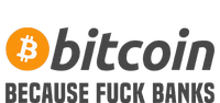 Bitcoin Bitcoin Because Fuck Banks Ladies Long Sleeve Shirt