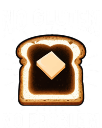 No Gluten No Problem Toast Celiac Awareness Funny Gift T-Shirt