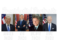 Presidential Portraits Trump More Jobs Biden Nut Jobs Women's T-Shirt