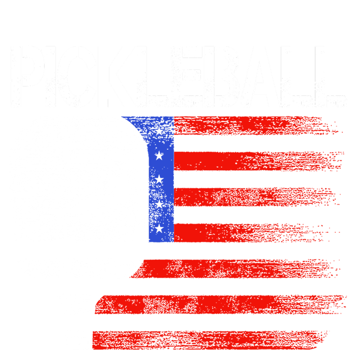 Paddleball Lover Us Flag Pickleball Player Kids Hoodie