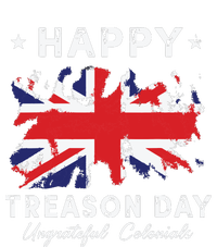 Happy Treason Day Ungrateful Colonials 4th July British Flag Women's Perfect Tri Tunic Long Sleeve Shirt