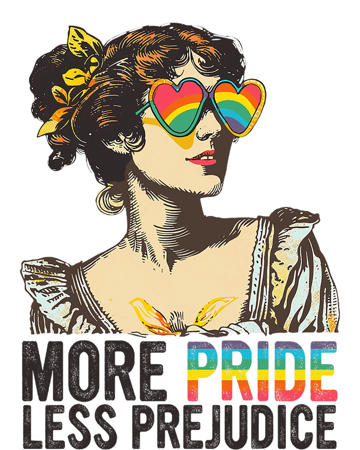 More Pride Less Prejudice Lgbt Pride Month More Pride T-Shirt