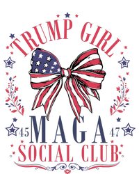 Trump Girl Maga Social Club Adult Drive Performance Visor