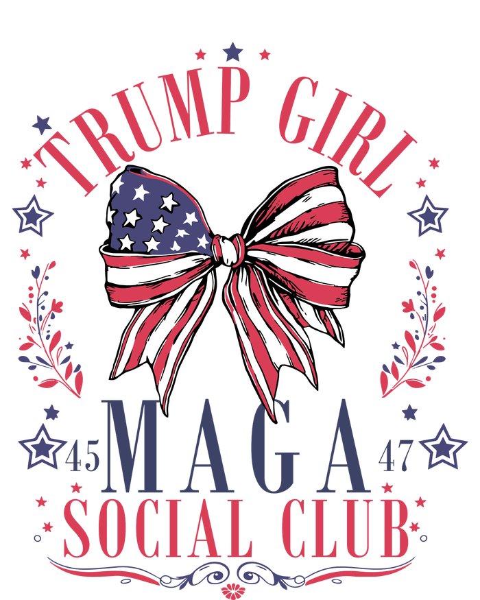 Trump Girl Maga Social Club Adult Drive Performance Visor