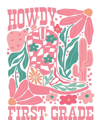 Groovy Howdy First Grade Cowboy Teacher T-Shirt