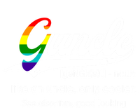 Vintage Guncle Definition Rainbow Flag Lgbtq Pride Uncle Funny Gift T-Shirt