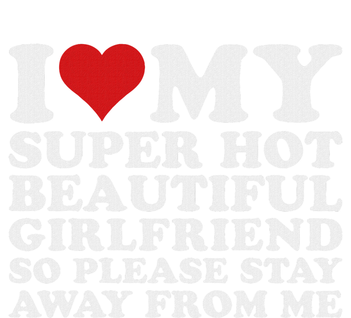 I Love My Hot Girlfriend Funny Valucap Bio-Washed Visor