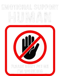 Emotional Supporthuman Halloween Do Not Pet Me Tie-Dye T-Shirt