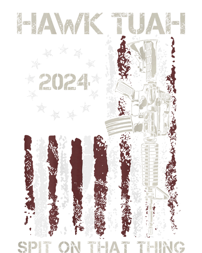 Patriotic Hawk With American Flag Design Women's Strappy Tank