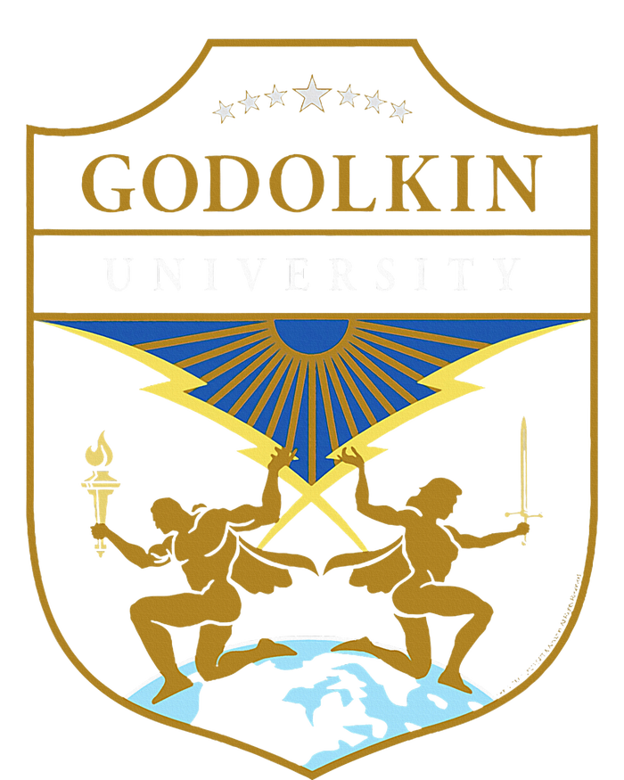 Gen V Godolkin University Crest Tie Dye Hoodie