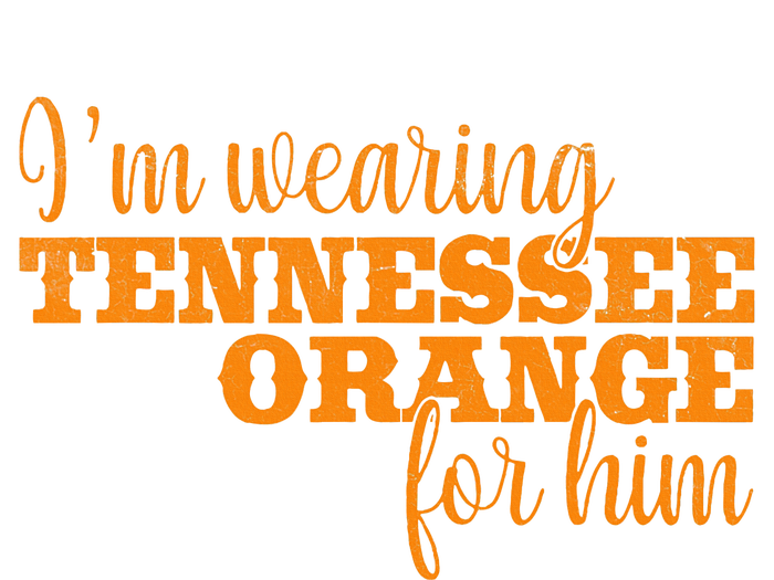 IM Wearing Tennessee Orange For Him Tn Orange Women's Pullover Hoodie