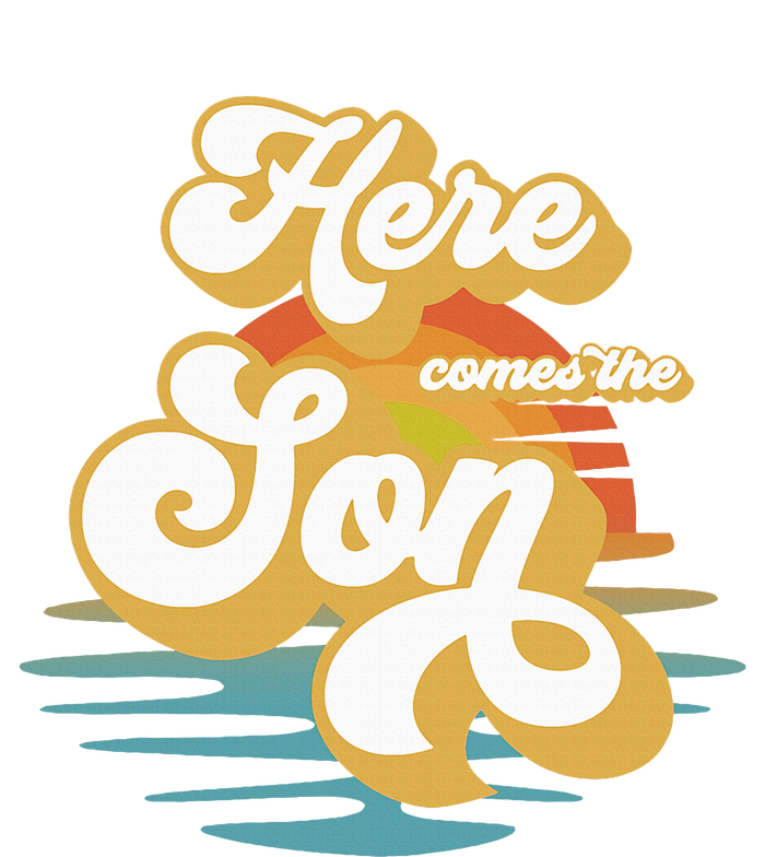 Here Comes The Son Baby Shower Family Matching Kids T-Shirt