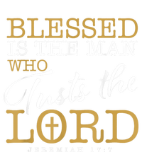 Blessed Is The Man Who Trusts The Lord Jesus Christian Bible Sustainable Bucket Hat