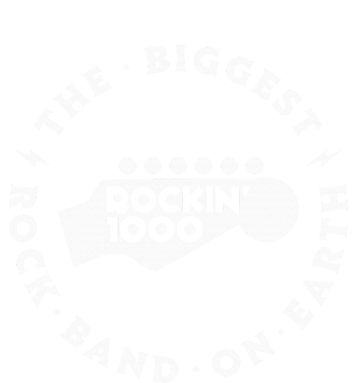 Rockin1000 The Biggest Rock Band On Earth Circle Version T-Shirt