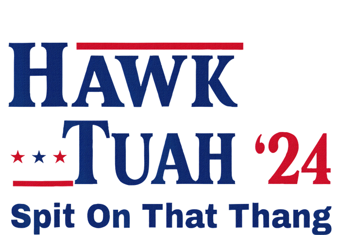 Hawk Tuah 2024 Funny Spit Design T-Shirt