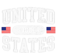 United States Soccer Striped Beanie with Solid Band