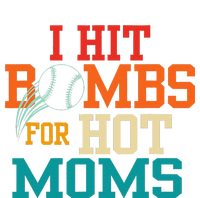 I Hit Bombs For Hot Moms Valucap Bio-Washed Visor