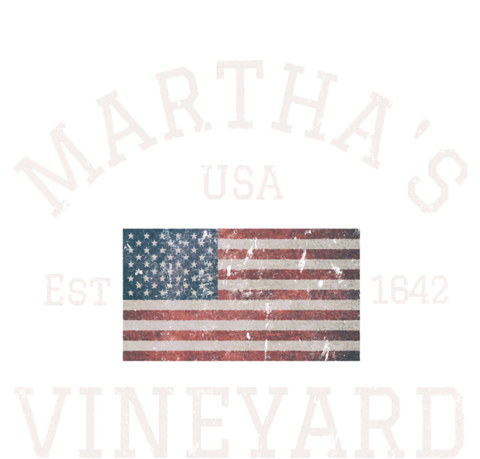 Marthas Vineyard Massachusetts American Flag Usa Vintage PosiCharge Competitor Tank