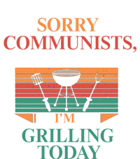 Sorry Communists Im Grilling Today Funny 4th Of July Bbq Wool Snapback Cap