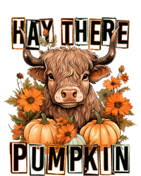 Hay There Pumkin Highland Cow Fall Autumn Thanksgiving T-Shirt