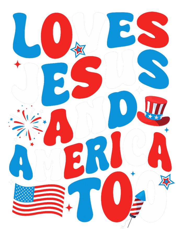 Patriotic Apparel Loves God America Too Perfect For July T-Shirt