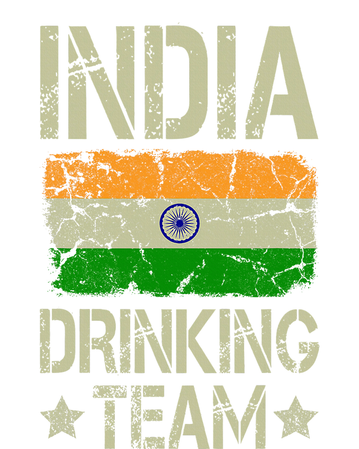 India Drinking Team Indian Flag Funny Drinking Toddler T-Shirt