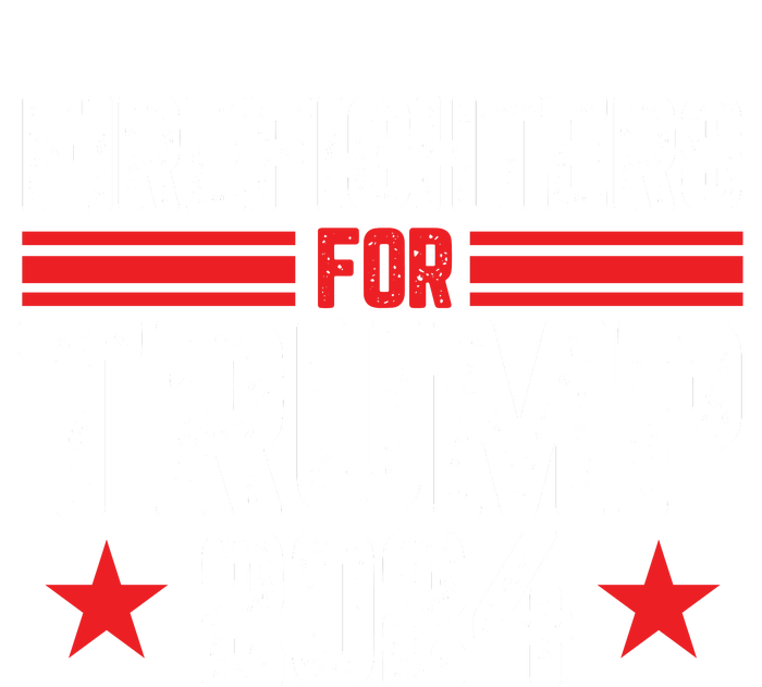 Firefighters For Trump 2024 Support Graphic Women's Fleece Hoodie