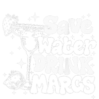 Save Water Drink Margs Alcoholist Tequila Lover Funny Women’s Perfect Tri Rocker Tank