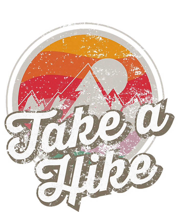 Take A Hike Retro Vintage Outdoor Hiking T-Shirt