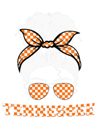 Tennessee State Orange Usa Messy Bun Hair Pride T-Shirt