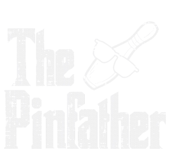 The Pinfather Bowling Dad Fathers Day Bowler Daddy Papa T-Shirt