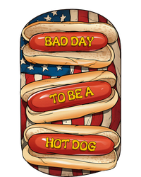 Bad Day To Be A Hot Dog July 4th Patriotic Summer Bbq Womens California Wash Sweatshirt