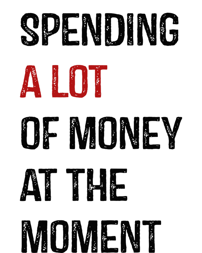 Funny Dad Mom Parents Day Spending A Lot Money At The Moment T-Shirt