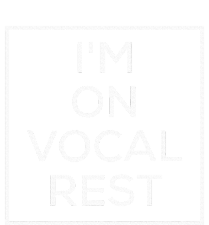 IM On Vocal Rest Flat Bill Trucker Hat