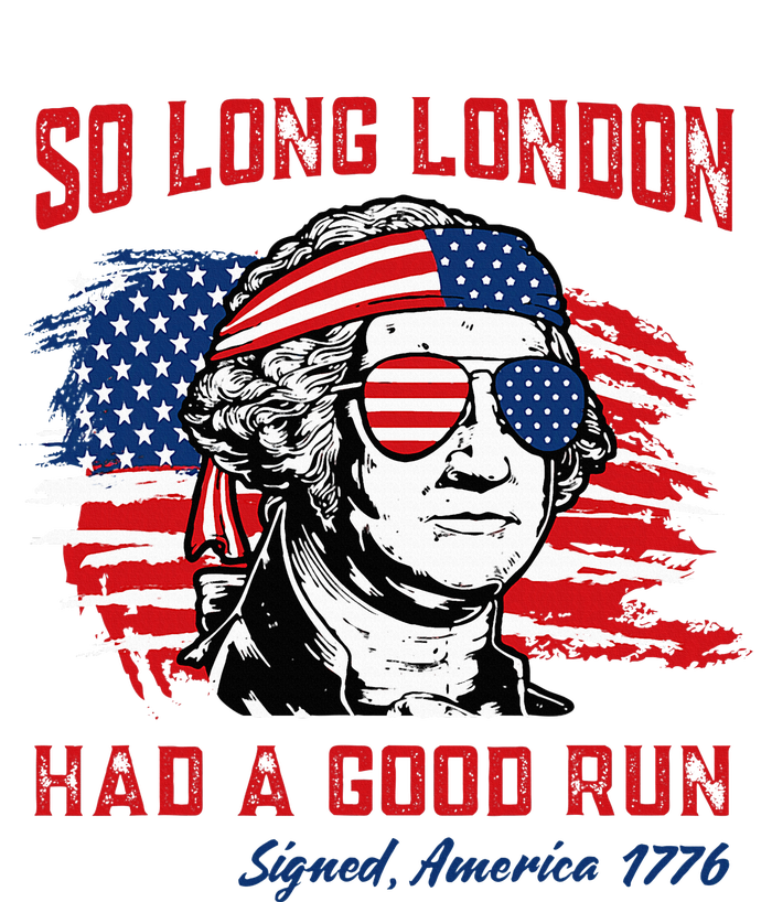 So Long London George Washington Patriotic Cooling Performance Long Sleeve Crew