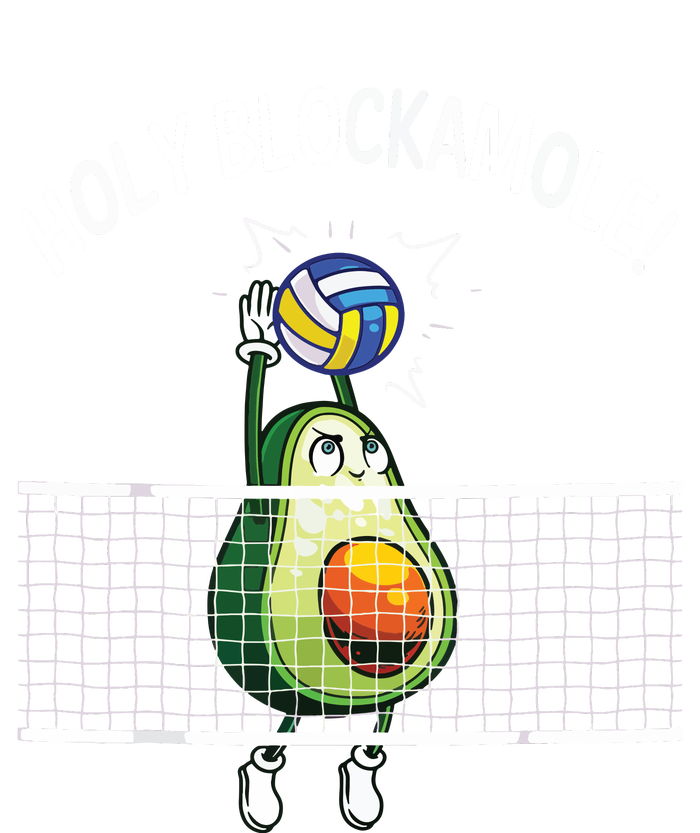 Holy Blockamole Volleyball Player Blocker Avocado Premium T-Shirt