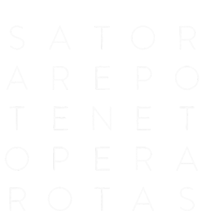 Modern Sator Square Arepo Tenet Opera Rotas Zip Tote Bag