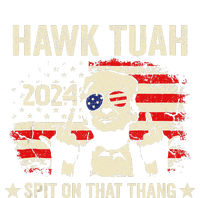 Trump 2024 Flag Funny Hawk Tush Middle Finger 24 Vote Trump Tall T-Shirt