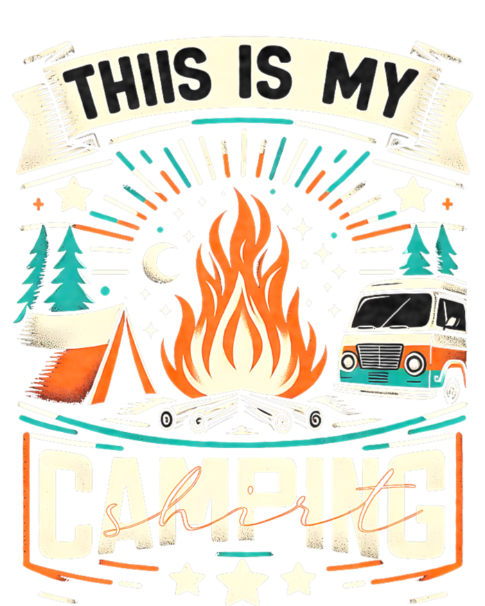 This Is My Camping Funny Camper Hiker Camping Lovers PosiCharge Competitor Tank