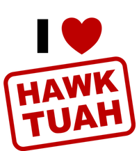 I Love Heart Hawk Tuah Funny Hawk Tush Meme Adult Humor Beer Stein