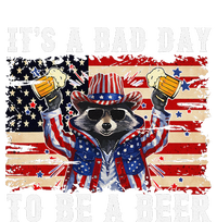 4th Of July Its A Bad Day Tobe A Beer Funny Racoon Gift T-Shirt