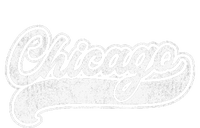 Chicago Illinois Il Retro Baseball Style Women's Crop Top Tee