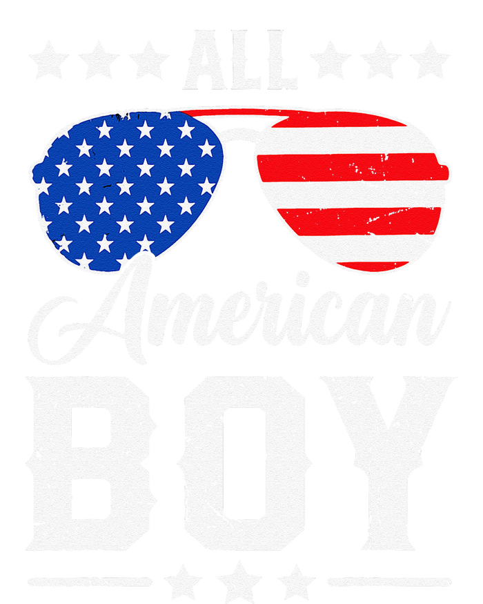 All American Boy 4th Of July Funny Patriotic Usa Matching Gift T-Shirt