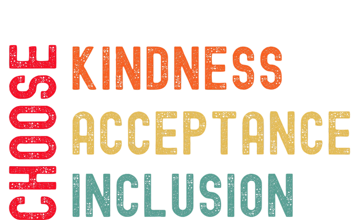 Choose Kindness Acceptance Inclusion Unity Day T-Shirt